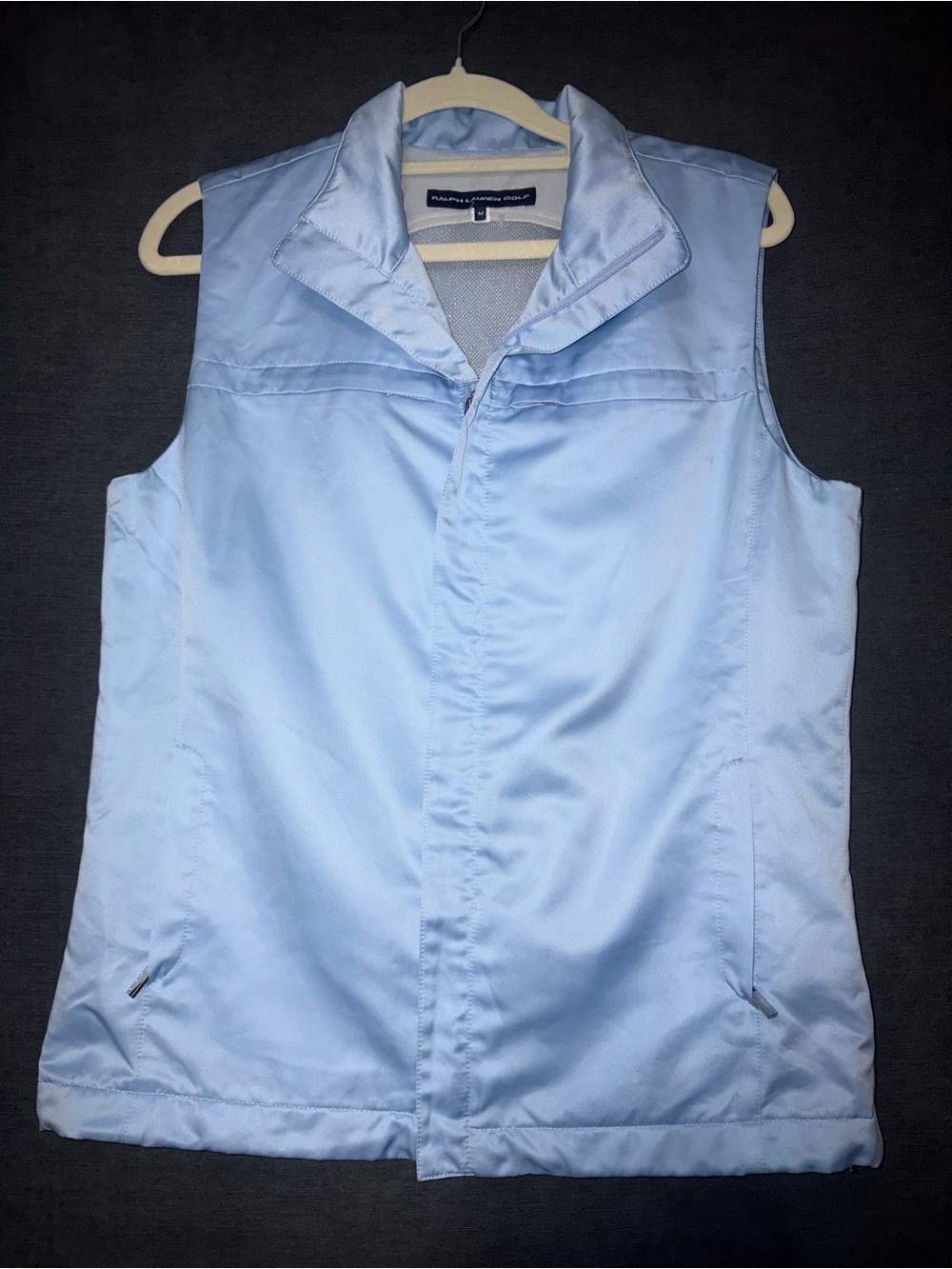 Ralph Lauren Light Blue Sleeveless Golf Vest